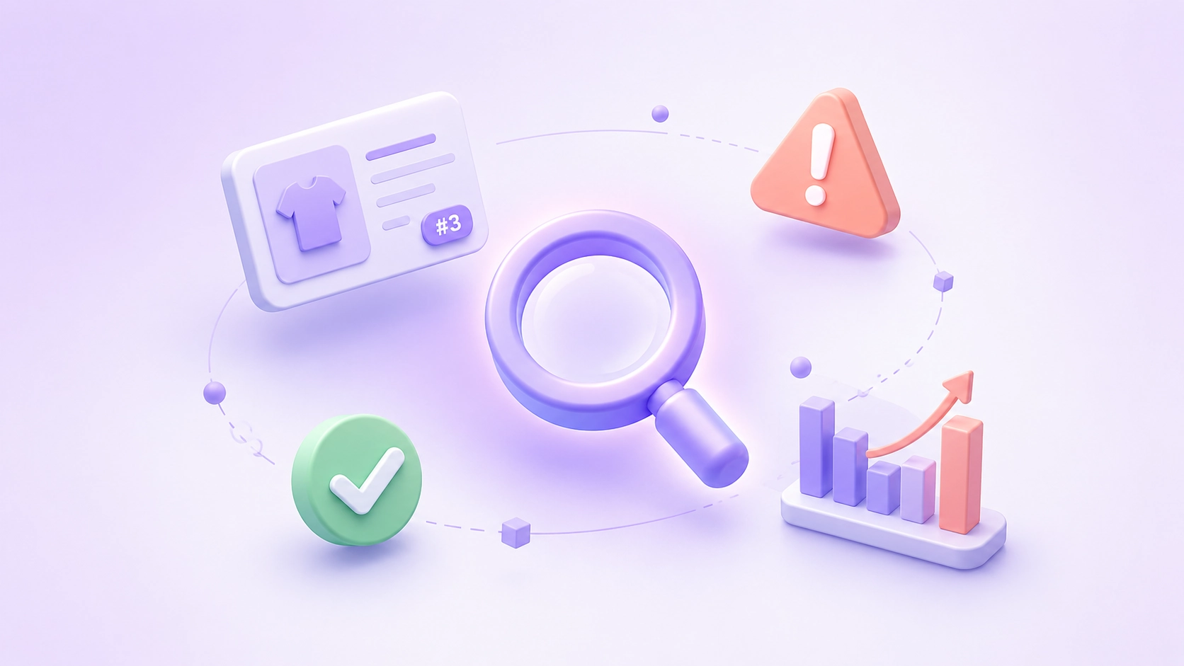 Side-by-side comparison of a poorly optimized versus SEO-optimized e-commerce product page on a clean desk, illustrating common e-commerce SEO mistakes